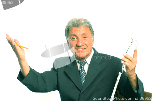 Image of happy businessman