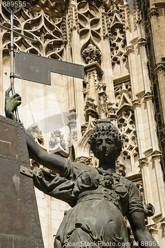 Image of Seville cathedral - Entrance