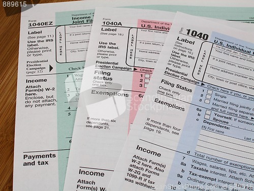 Image of Tax forms