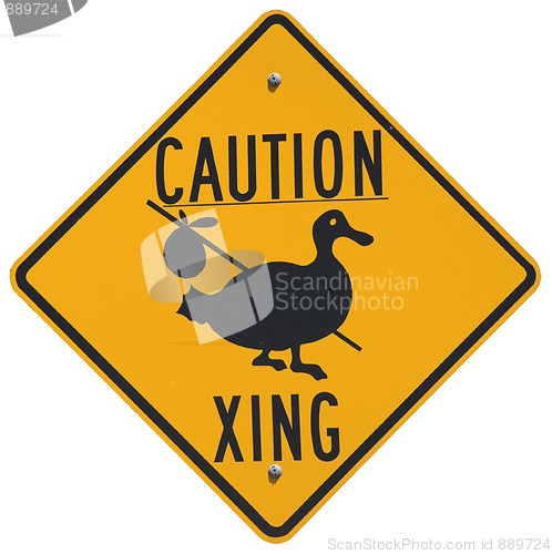 Image of Caution Goose Crossing