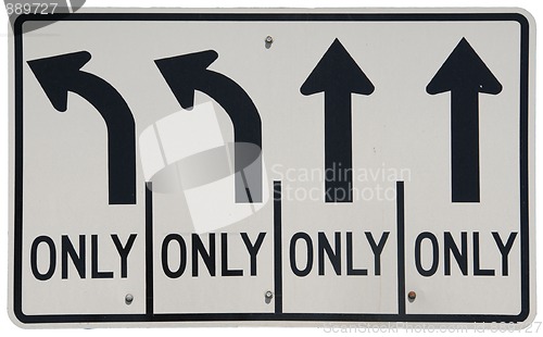 Image of Left Turn & Thru Traffic
