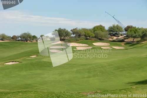 Image of Green & sand traps