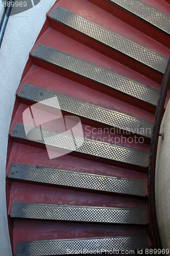 Image of Coit Tower stairs