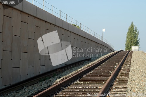 Image of Commuter rail siding