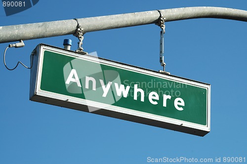 Image of Anywhere sign