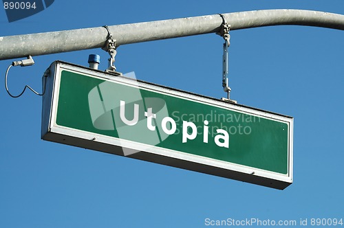 Image of Utopia sign