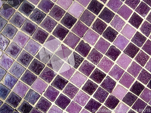 Image of Purple mosaic