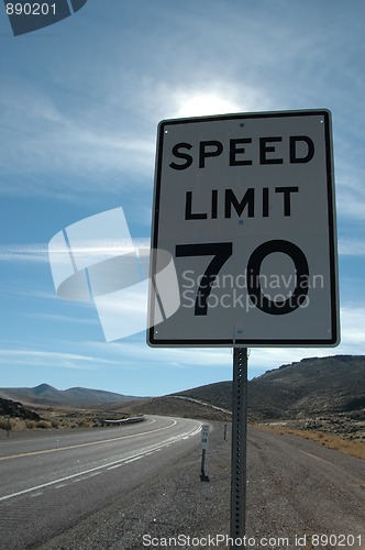 Image of Speed Limit 70