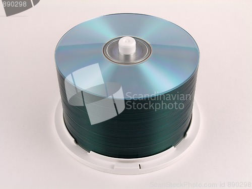 Image of CD-R stack