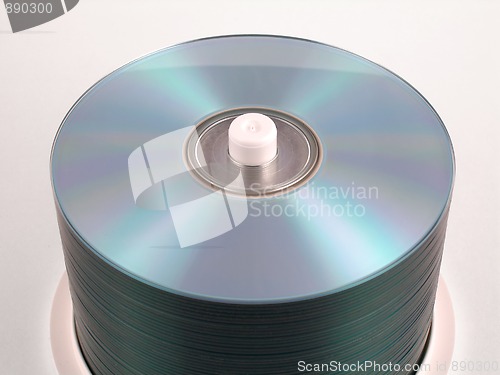 Image of CD-R stack