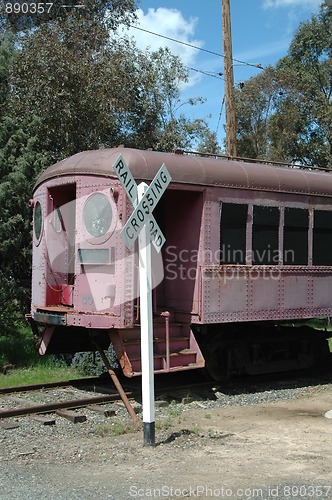 Image of Old railcar