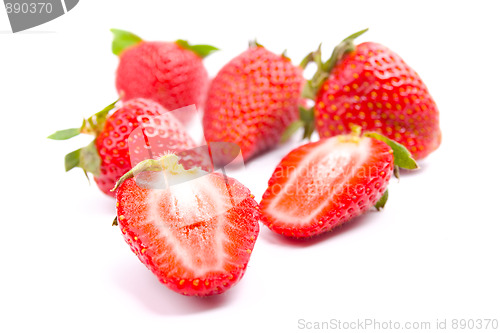 Image of fresh strawberries 