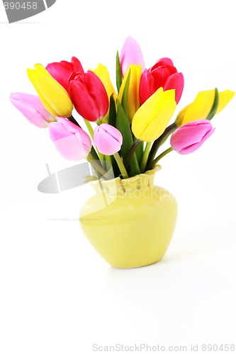 Image of bunch of tulips