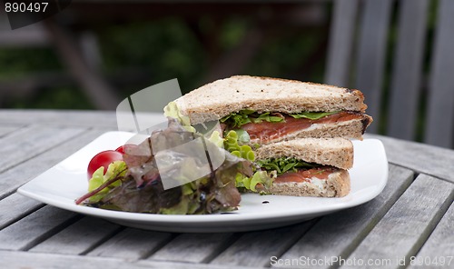 Image of Smoked Salmon Sandwich