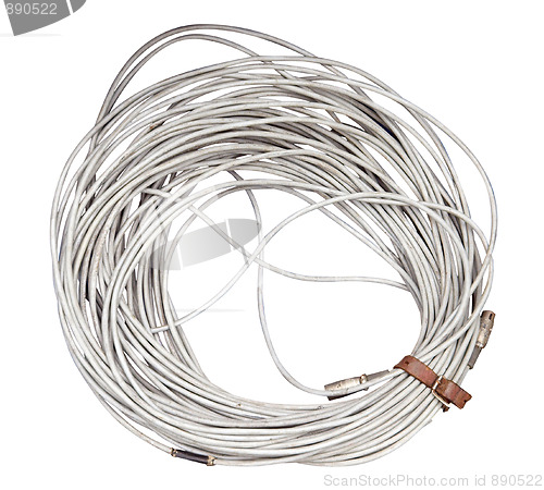 Image of Roughly Coiled Coaxial Cable