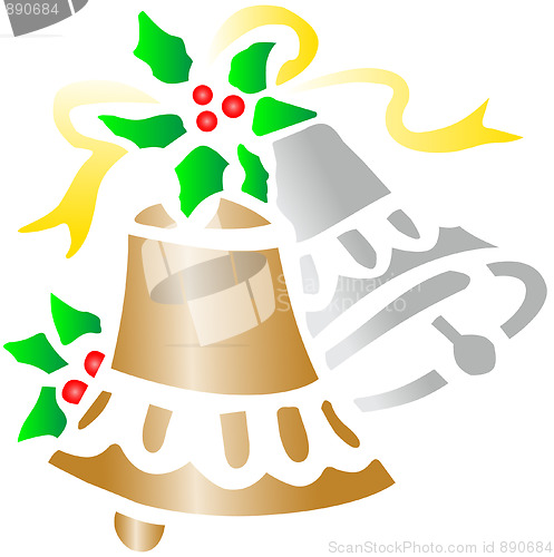 Image of Christmas Bells Vector