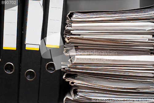 Image of Three folders and documents