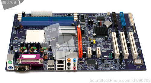 Image of Computer mainboard