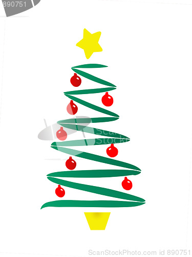 Image of Stylized Christmas Tree
