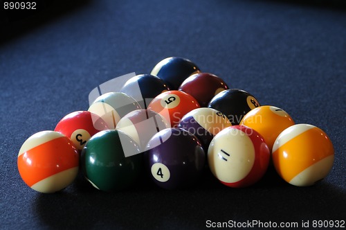 Image of Billiard balls