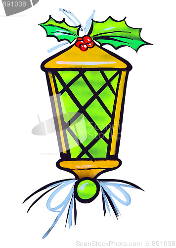 Image of Stylized Christmas Lantern