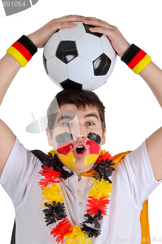 Image of German soccer fan