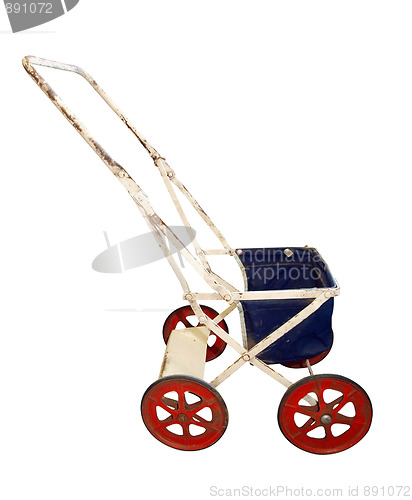 Image of Antique Doll's Pushchair 