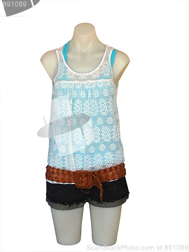 Image of Female Mannequin in Casual Clothing