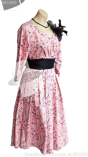 Image of Female Mannequin Wearing a Dress