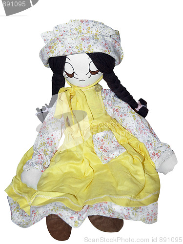 Image of Antique Rag Doll