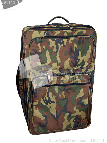 Image of Camouflage Suitcase 