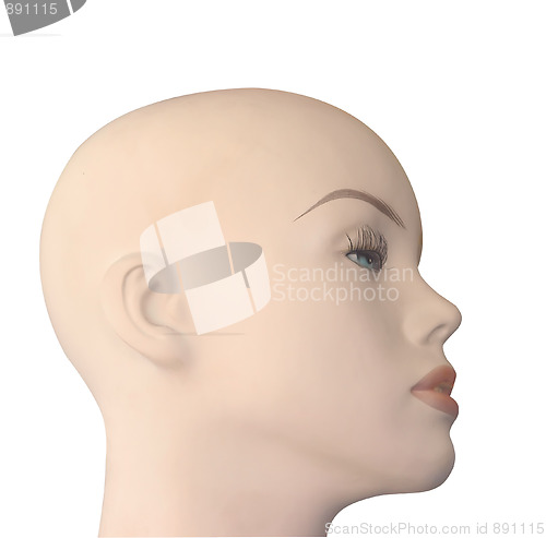 Image of Bald Shop Mannequin Head 