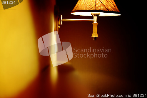 Image of Orange lamp
