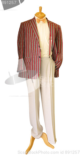 Image of Male Shop Mannequin in Art Deco Clothes