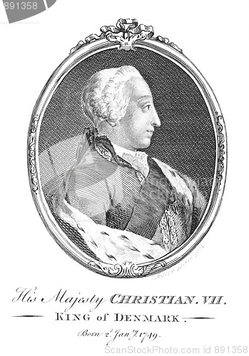 Image of Christian VII King of Denmark