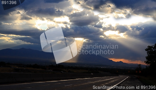 Image of Eye of the god in the sky