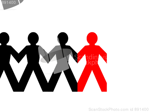 Image of Group Man Red