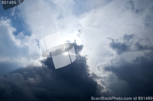 Image of thunderclouds