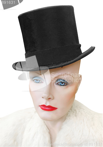 Image of Shop Mannequin with Top Hat