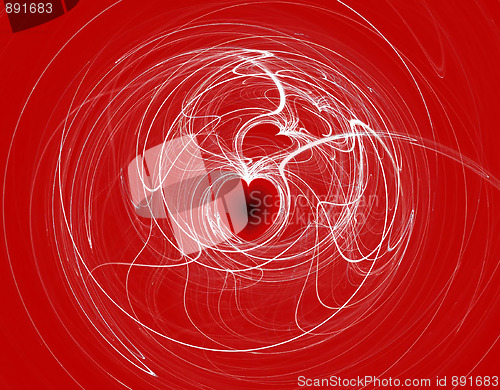 Image of Heart Shaped Fractal