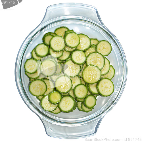 Image of Courgettes zucchini