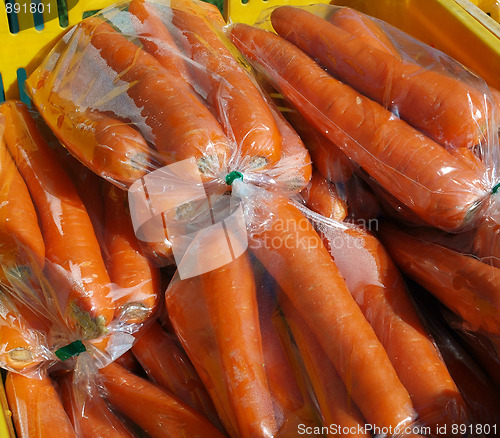 Image of Bags of Carrots