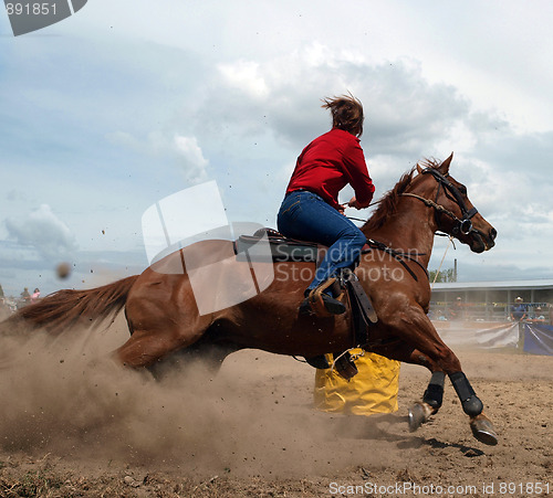 Image of Barrel Racing