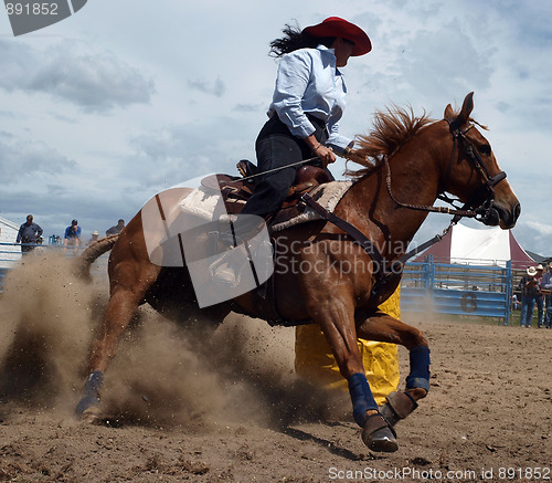 Image of Barrel Racing