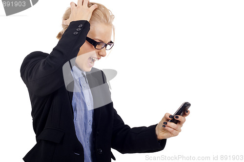 Image of bad news text message