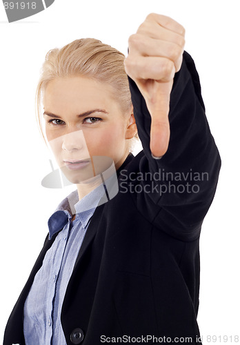 Image of thumb down
