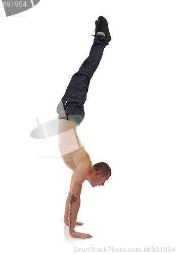 Image of hand stand