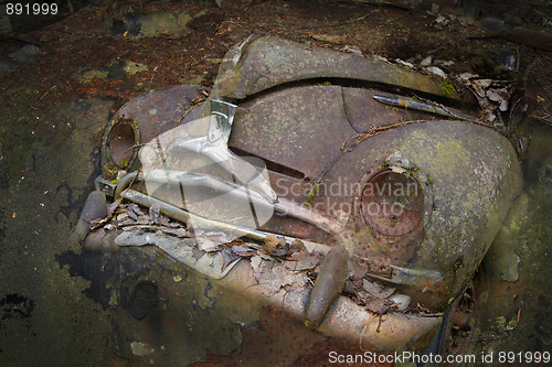 Image of Rusty automobile decay