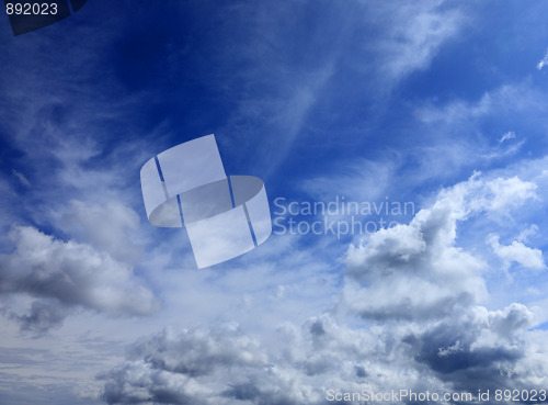 Image of Cloudy sky