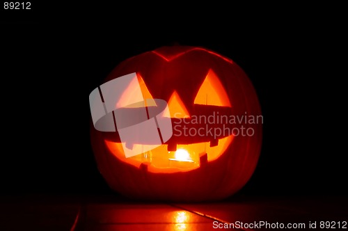 Image of Glowing Pumpkin